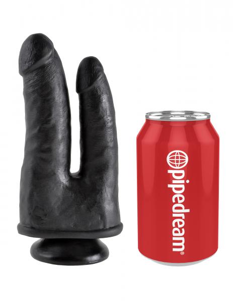 King Cock Double Penetrator Black - Click Image to Close