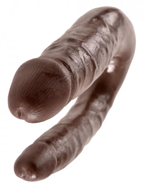 King Cock U Shaped Small Double Trouble Brown - Click Image to Close