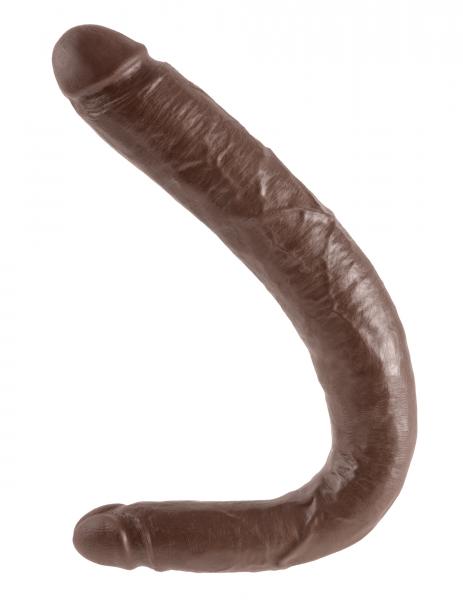King Cock 16 Inches Tapered Double Dildo Brown