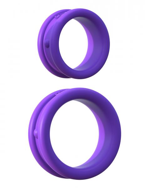 Fantasy C-Ringz Max Width Silicone Rings Purple - Click Image to Close