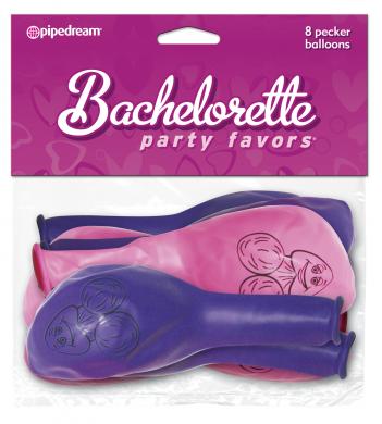 Bachelorette Pecker Balloons - Click Image to Close