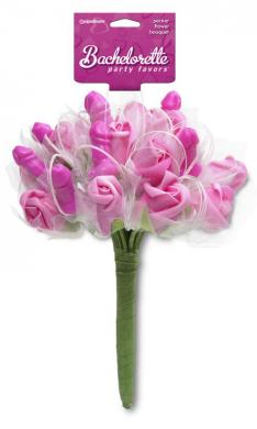 Bachelorette Pecker Flower Bouquet - Click Image to Close