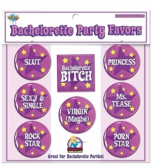 Bachelorette Party Buttons