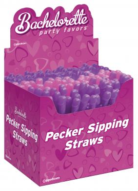 Dicky Sipping Straws 144 Pcs - Click Image to Close
