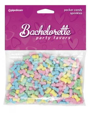 Bachelorette Pecker Cake Sprinkles - Click Image to Close