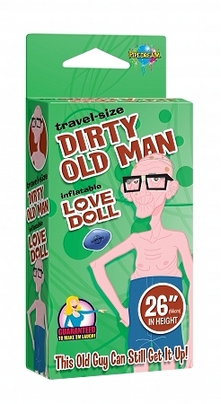 Travel Size Dirty Old Man Love Doll - Click Image to Close