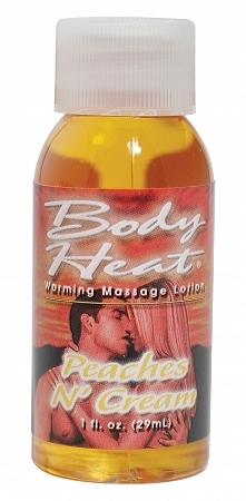 Body Heat Peaches N Cream 1 Oz - Click Image to Close