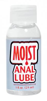 Moist Anal Lube 1 oz - Click Image to Close