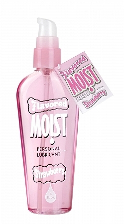 Moist Flavored Lube - Strawberry - Click Image to Close