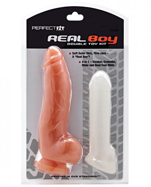 Perfect Fit Real Boy Dildo Kit - Click Image to Close