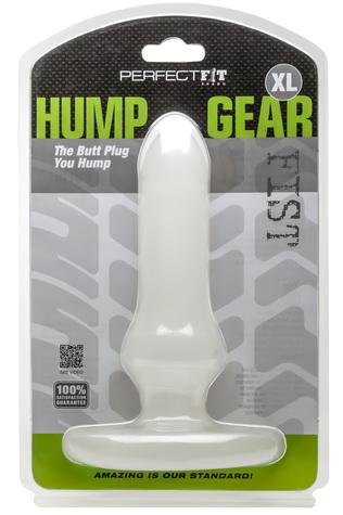 Hump Gear Extra Large Clear Butt Plug - Click Image to Close
