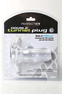 D-Tunnel Plug Large Ice Clear
