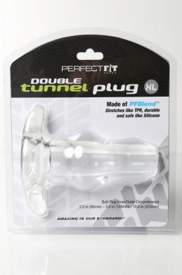 D-Tunnel Plug X Large Ice Clear - Click Image to Close