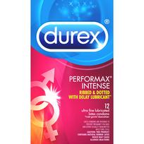 Durex Latex Condoms Performax Intense 12 Pack - Click Image to Close