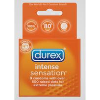 Durex Intense Sensation 3pk - Click Image to Close