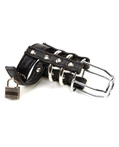 Leather Cock & Ball Cage - Click Image to Close