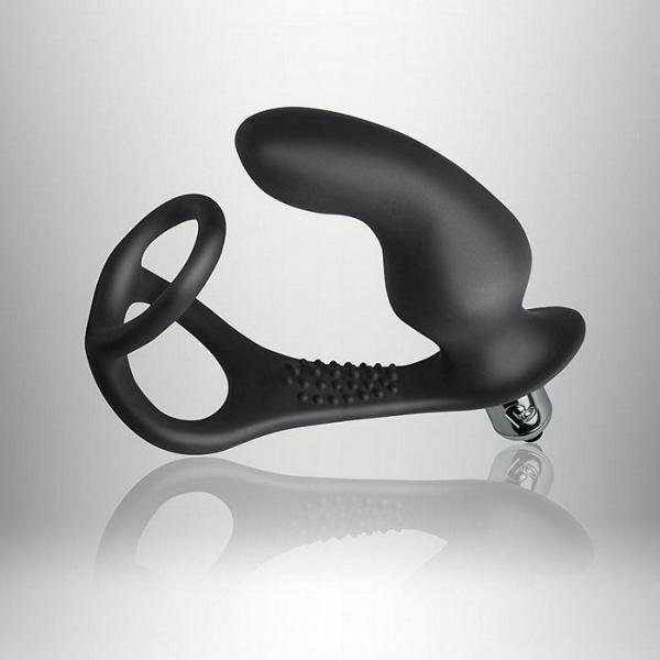 Ro-Zen Pro Rechargeable 10X Black Prostate Massager - Click Image to Close