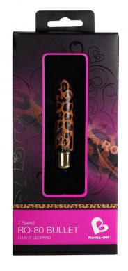 Bullet 80Mm 7 Speed Leopard Print - Click Image to Close
