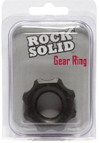Rock Solid Black Gear C Ring