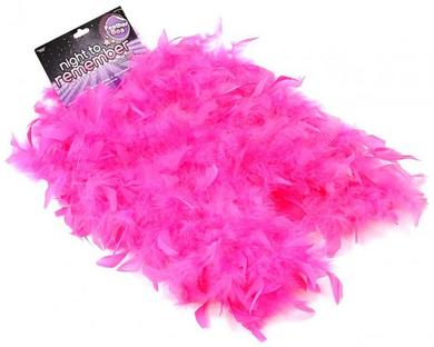 Ntr Pink Feather Boa - Click Image to Close