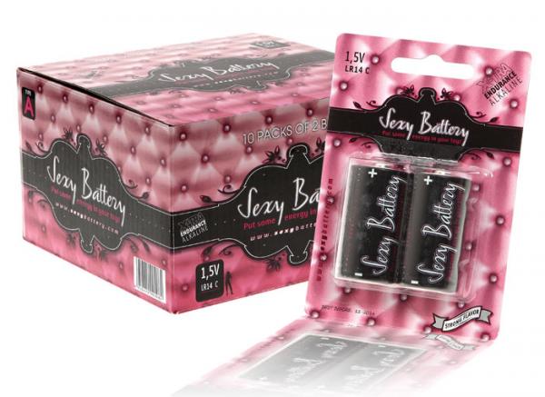 Sexy Battery LR14 C 10 Pack Display - Click Image to Close