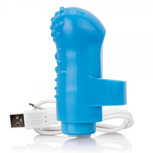 Screaming O Charged Fing O Vooom Mini Vibe Blue - Click Image to Close