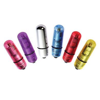 Bullet Mini Vibrator - Assorted Colors - Click Image to Close