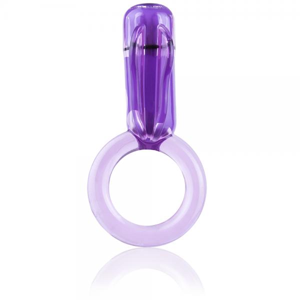 Opium Vibrating Pleasure Ring Purple - Click Image to Close