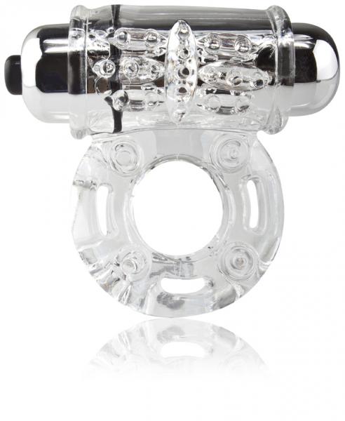 O Wow Clear Vibrating Ring - Click Image to Close