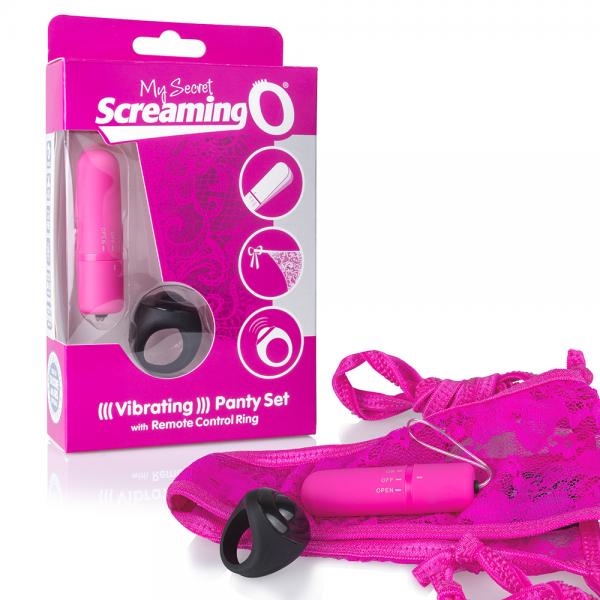 My Secret Remote Control Panty Vibe Pink O/S - Click Image to Close