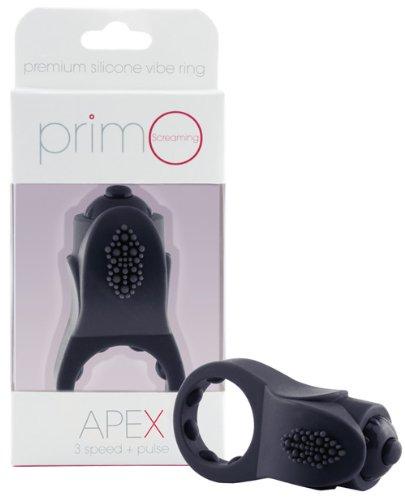 PrimO Line Apex Vibrating Enhancer - Black