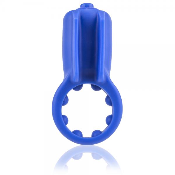 Primo Minx Blue Vibrating Ring with Fins - Click Image to Close