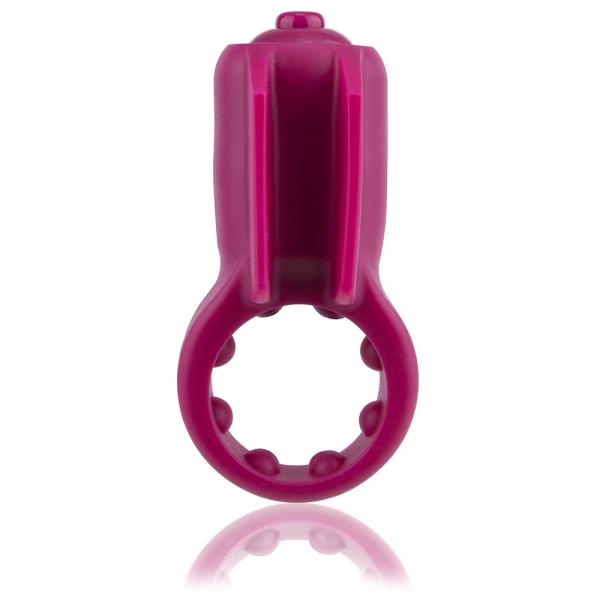 Primo Minx Merlot Purple Vibrating Ring with Fins - Click Image to Close