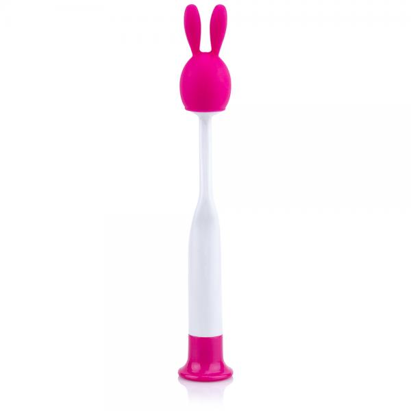 Pop Rabbit Strawberry Pink Clitoral Vibrator - Click Image to Close