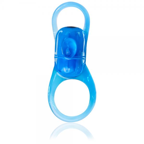 Rodeo Bucker Blue Vibrating Ring - Click Image to Close
