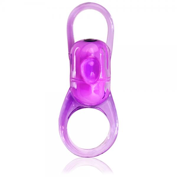 Rodeo Bucker Purple Vibrating Ring - Click Image to Close