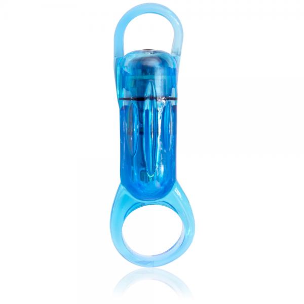 Rodeo Spinner Blue Vibrating Ring - Click Image to Close