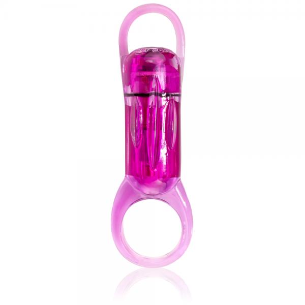 Rodeo Spinner Purple Vibrating Ring - Click Image to Close