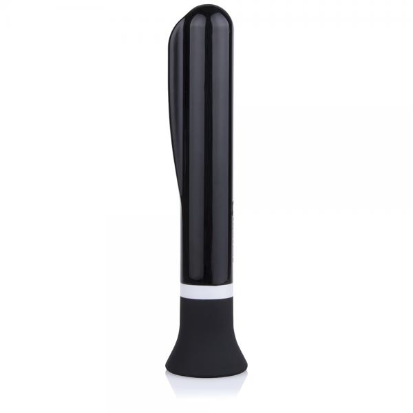 Vooom Vibe Black Jumbo Vibrator - Click Image to Close
