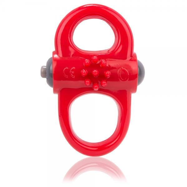 Yoga Super Flexible Reversible Vibrating Ring Red - Click Image to Close