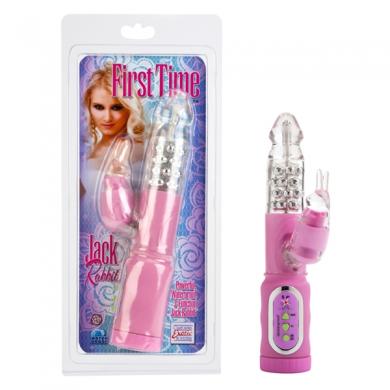 First Time Jack Rabbit Pink - Click Image to Close