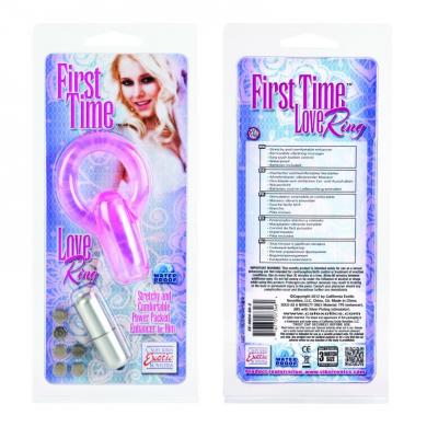 First Time Love Ring Pink - Click Image to Close