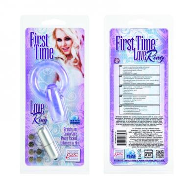 First Time Love Ring Purple - Click Image to Close