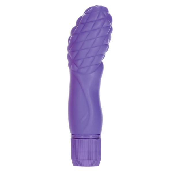 First Time Silicone G Purple Vibrator - Click Image to Close
