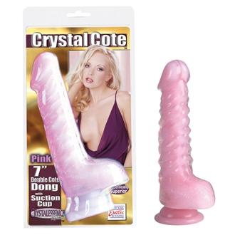 Crystal Cote dildo - Pink