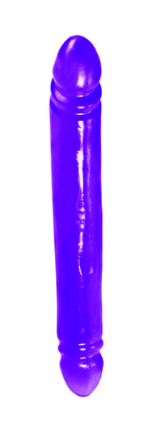 Gel smooth double dildo 12 inch