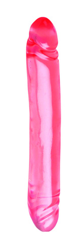 Translucence 12 inch smooth double dildo - Click Image to Close