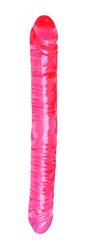 Translucence 18 inch veined double dildo - Click Image to Close