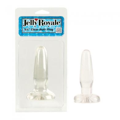 Butt Plug Clear 4.25in - Click Image to Close