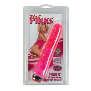 Hot Pinks Twister 8 inch - Click Image to Close